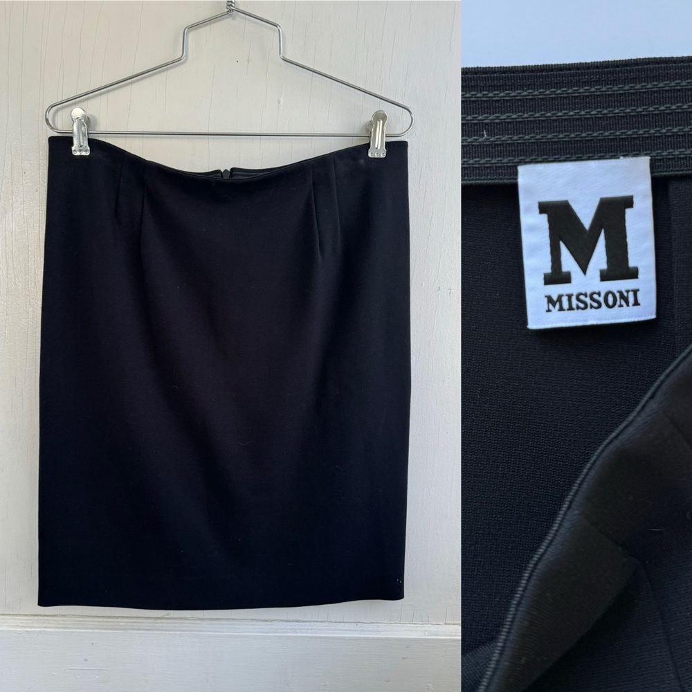 Like New Missoni Black Mini Skirt